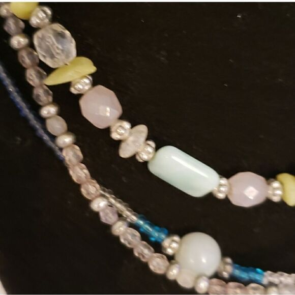 LIA SOPHIA Multi-Strand Layered Beaded Necklace - Picture 2 of 5